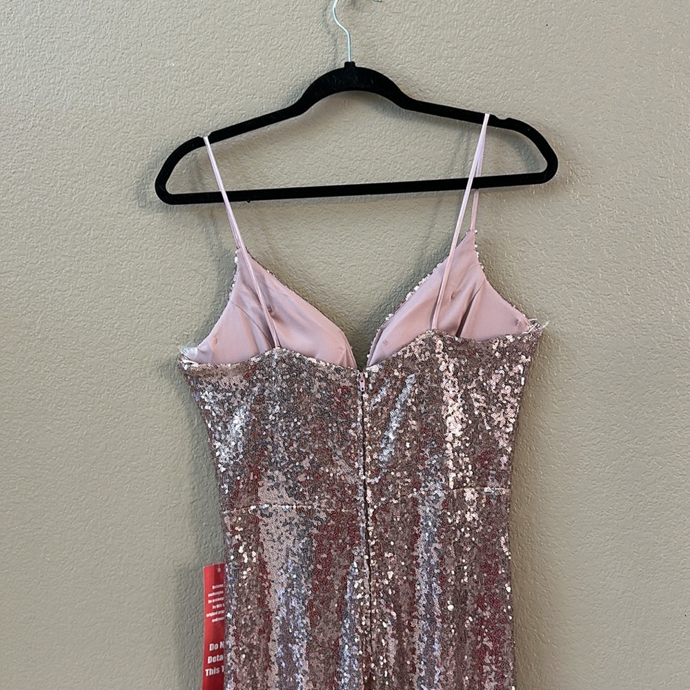 B. Smart sequin gown pink size 13/14 - Picture 5 of 8